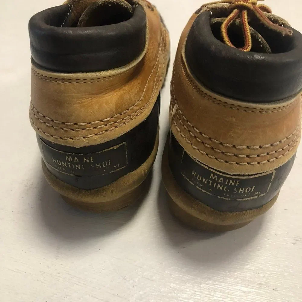 L.L.Bean Gumshoe Boots Vintage Duck Womens 6